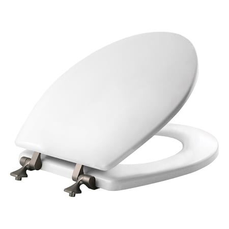 Mayfair Mayfair by Bemis Edgewater Round White Enameled Wood Toilet Seat 44BN-000